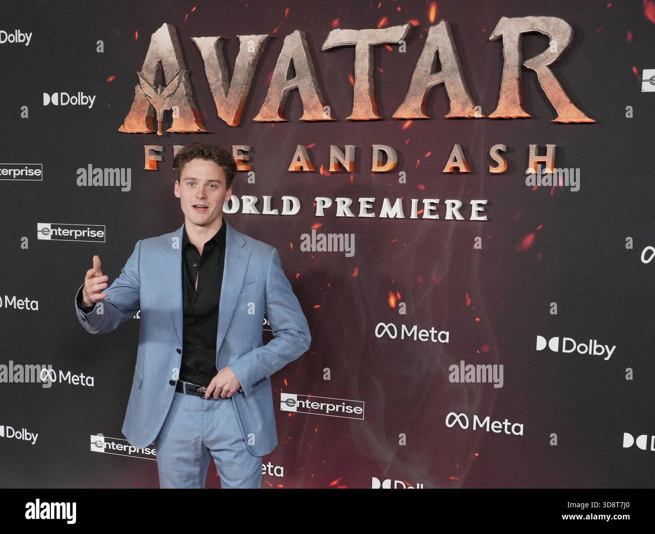 Britain Dalton arrives at the AVATAR: FIRE AND ASH World Premiere held ...