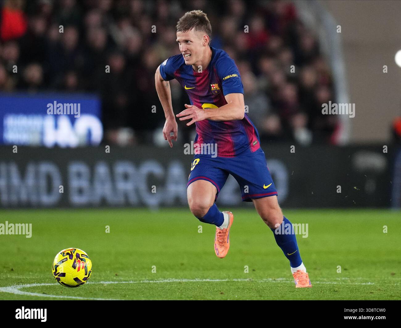 Dani Olmo La Liga 1. What does "portazo" mean in this context?