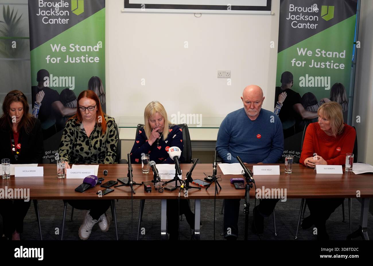 (left to right) Nicola Brook, solicitor at Broudie Jackson Cantor who ...