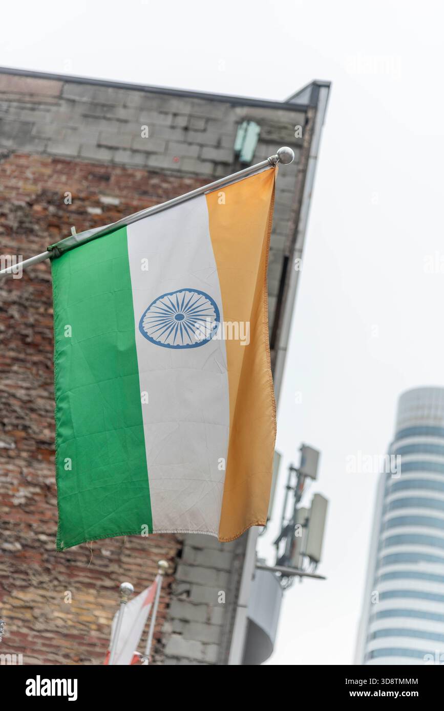 Indian flag chakra hi-res stock photography and images - Alamy