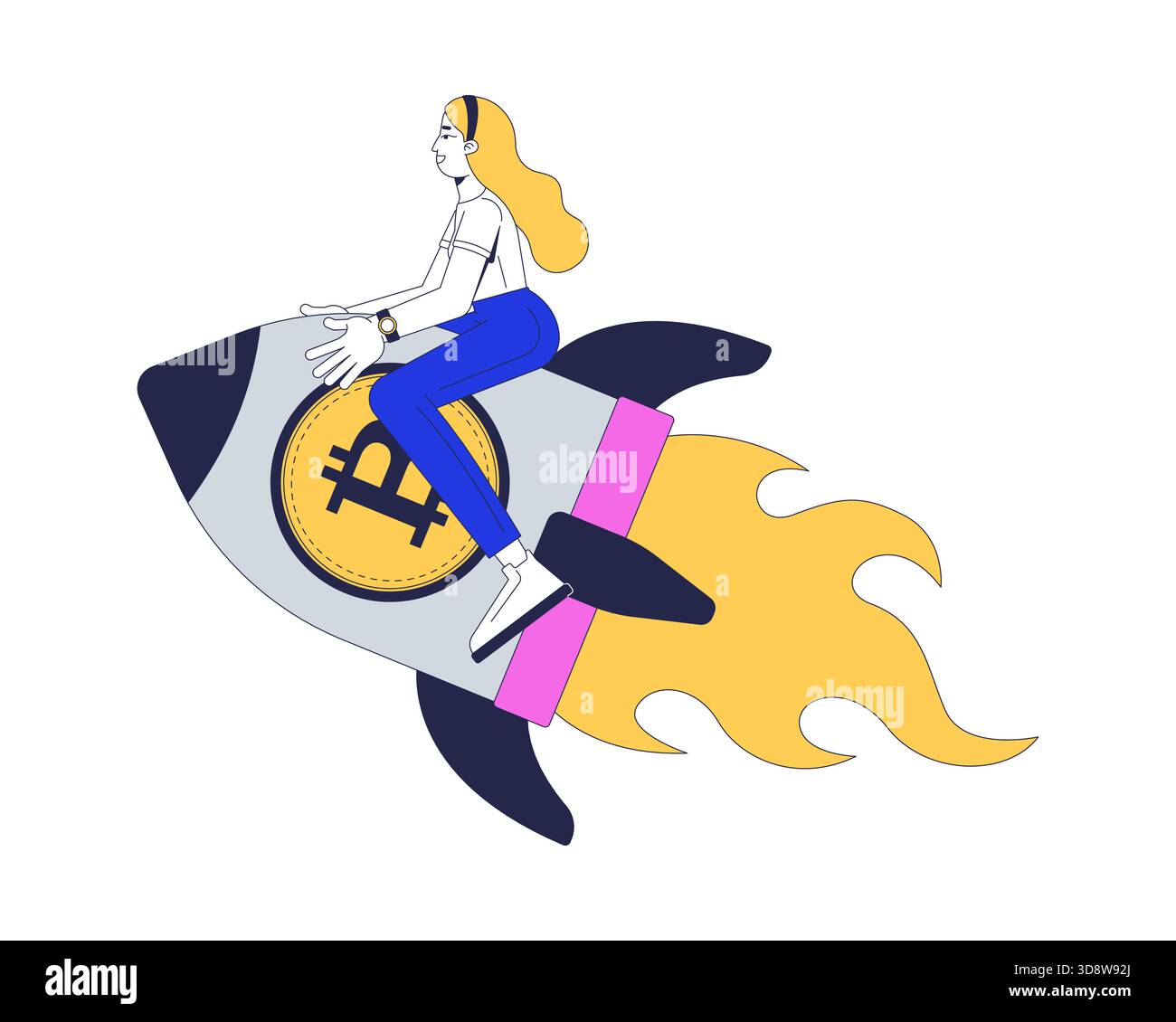 Moon coin Stock Vector Images - Alamy