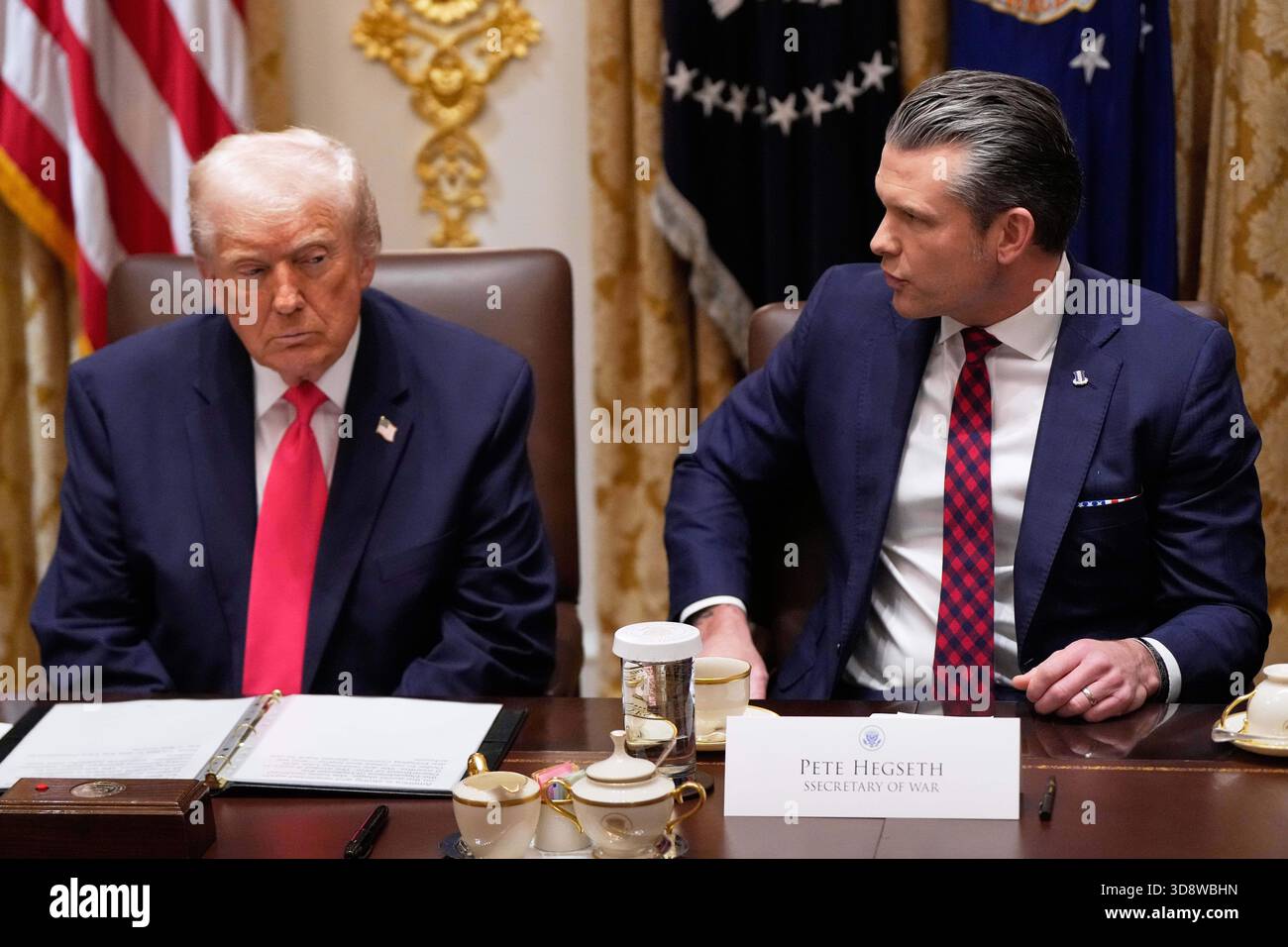 Donald Trump Pete Hegseth meeting Geopolitical Ripple Effects