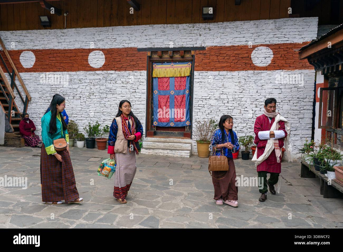 Thimphu, Bhutan. Stock Photo