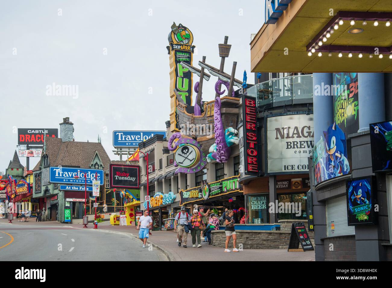 Niagara falls arcade hi-res stock photography and images - Alamy