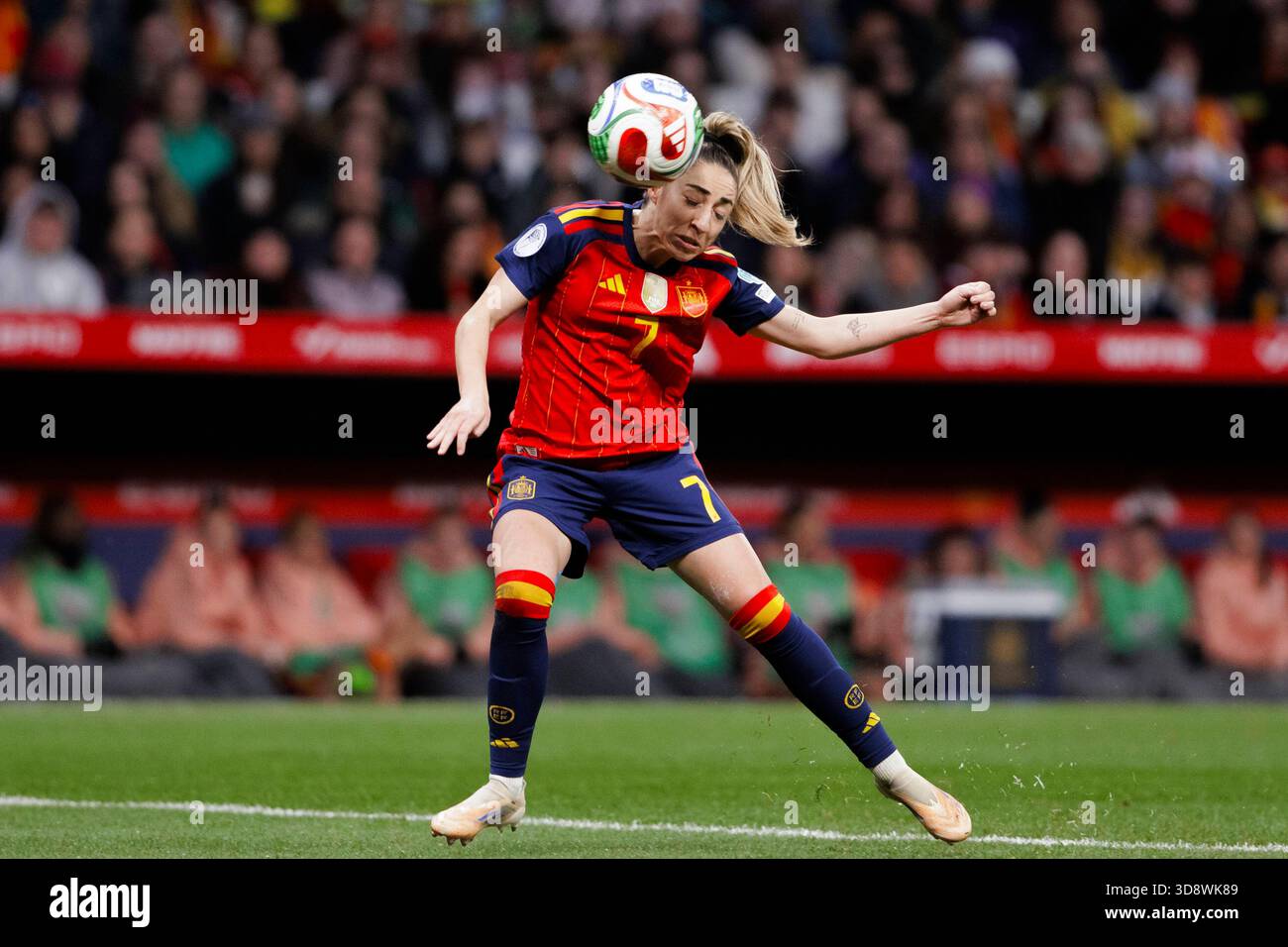 UEFA Women Nations League Final soccer match Spain vs Germany at Riyadh ...