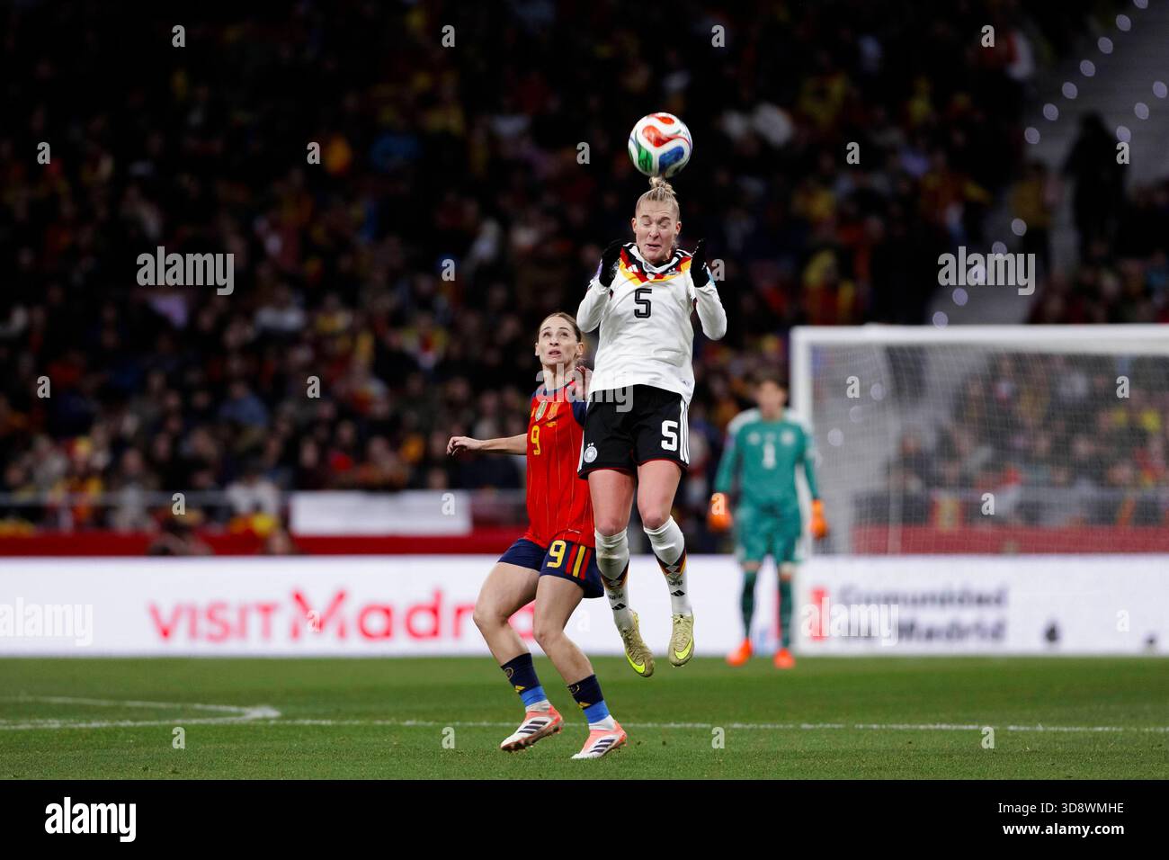 UEFA Women Nations League Final soccer match Spain vs Germany at Riyadh ...