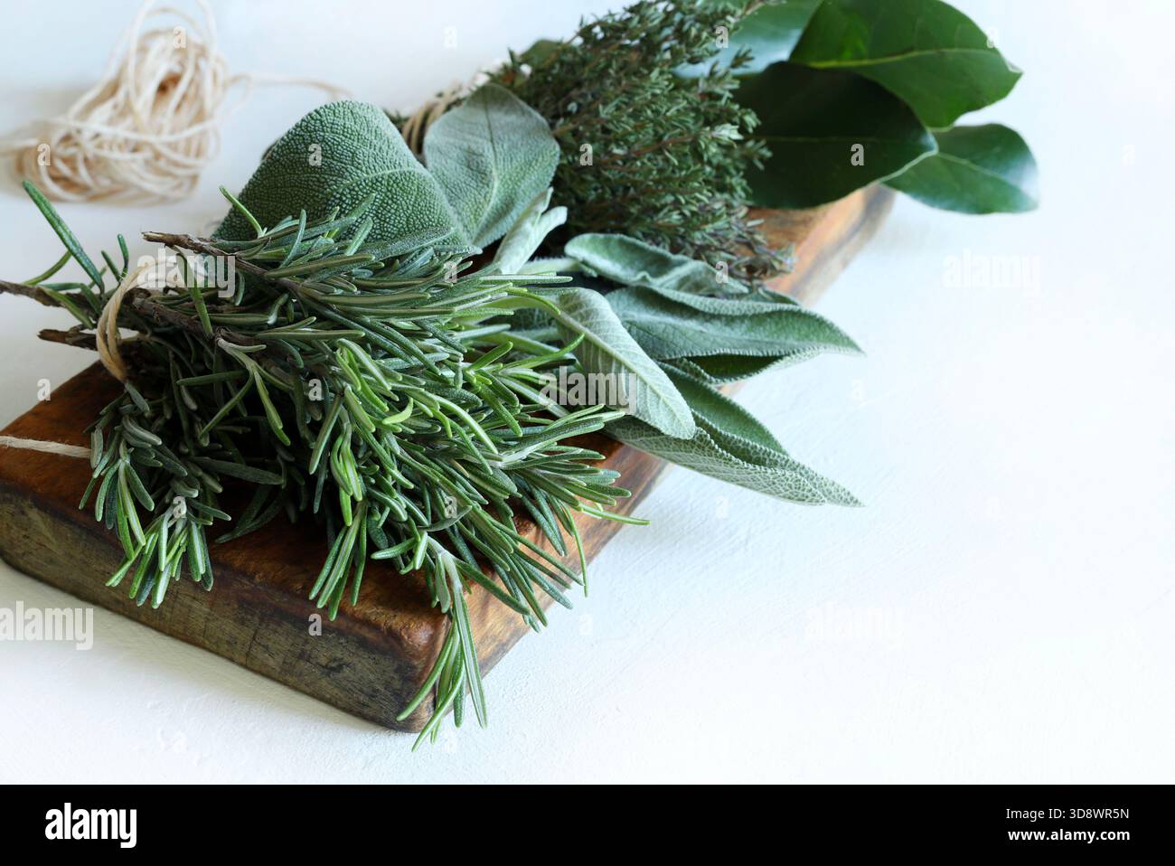 Herbs (like thyme and bay leaf)
