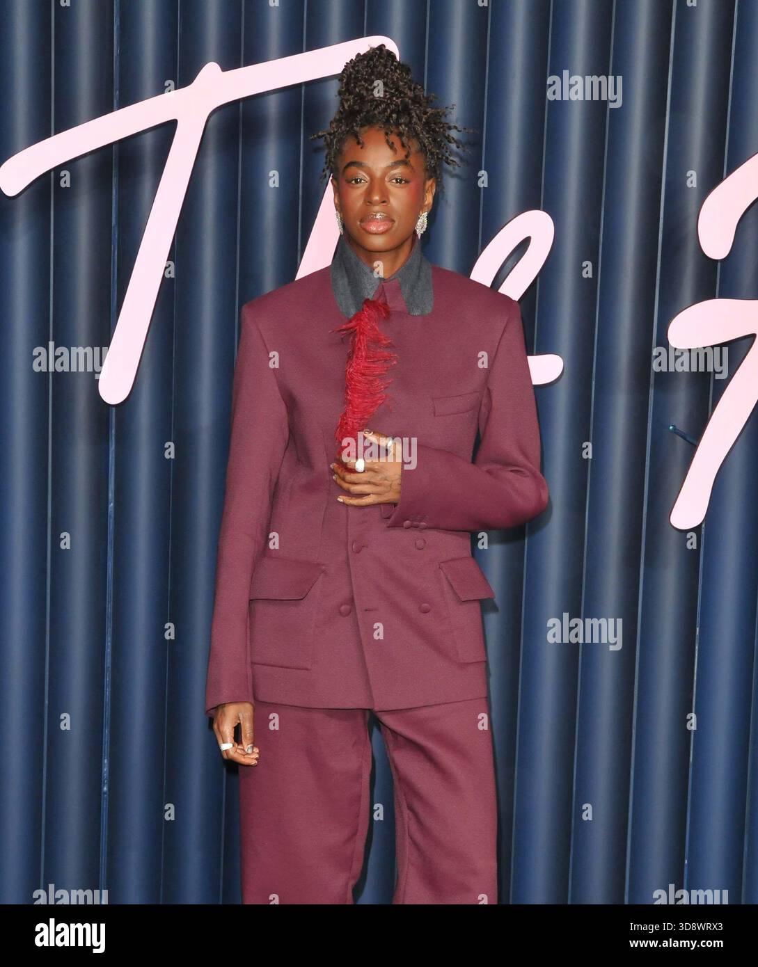 London, UK. 01st Dec, 2025. Cat Burns at The Fashion Awards 2025, The Royal Albert Hall, Kensington Gore, on Monday 01 December 2025 in London, England, UK. CAP/CAN © CAN/Capital Pictures Credit: Capital Pictures/Alamy Live News Stock Photo