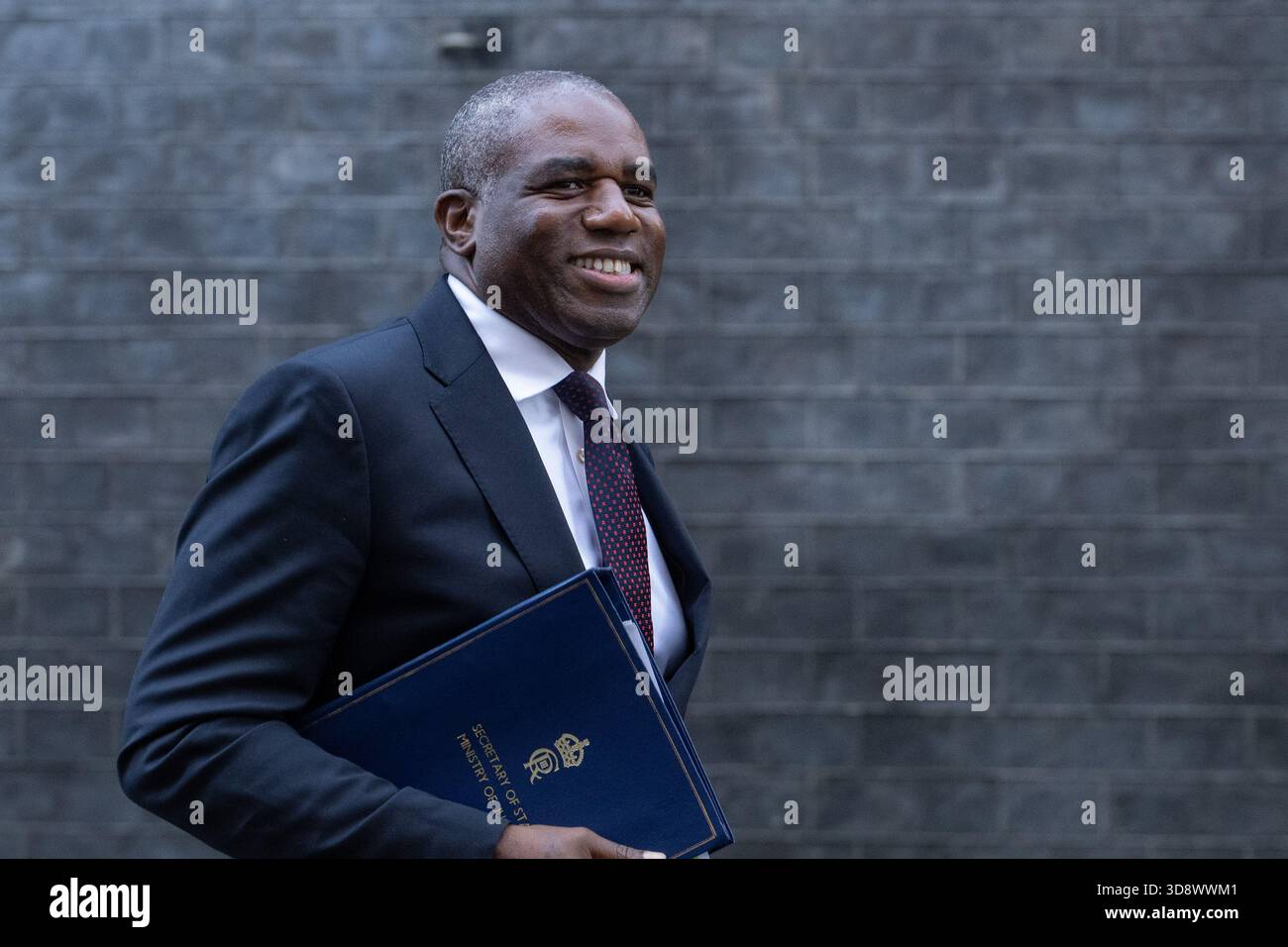 London, England, UK. 2nd Dec, 2025. Deputy Prime Minister and Justice Secretary DAVID LAMMY leaves 10 Downing Street after a Cabinet Meeting. (Credit Image: © Thomas Krych/ZUMA Press Wire) EDITORIAL USAGE ONLY! Not for Commercial USAGE! Stock Photo