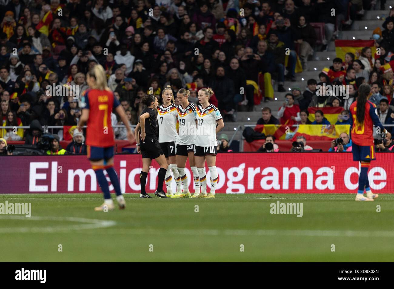 Madrid, Spain. 2nd Dec 2025. the final of the UEFA Women´s Nations ...
