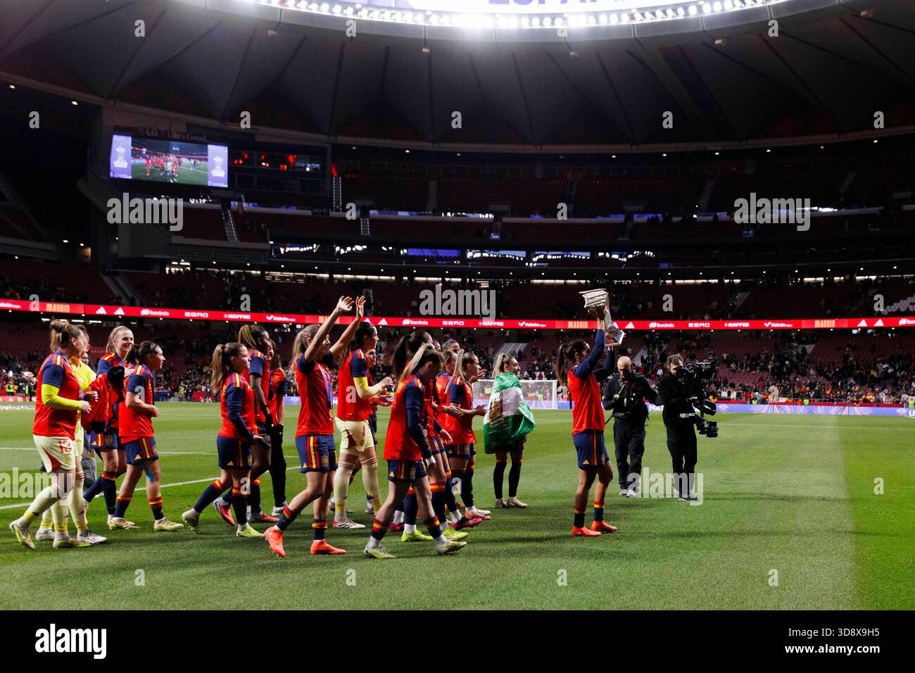 UEFA Women Nations League Final soccer match Spain vs Germany at Riyadh ...