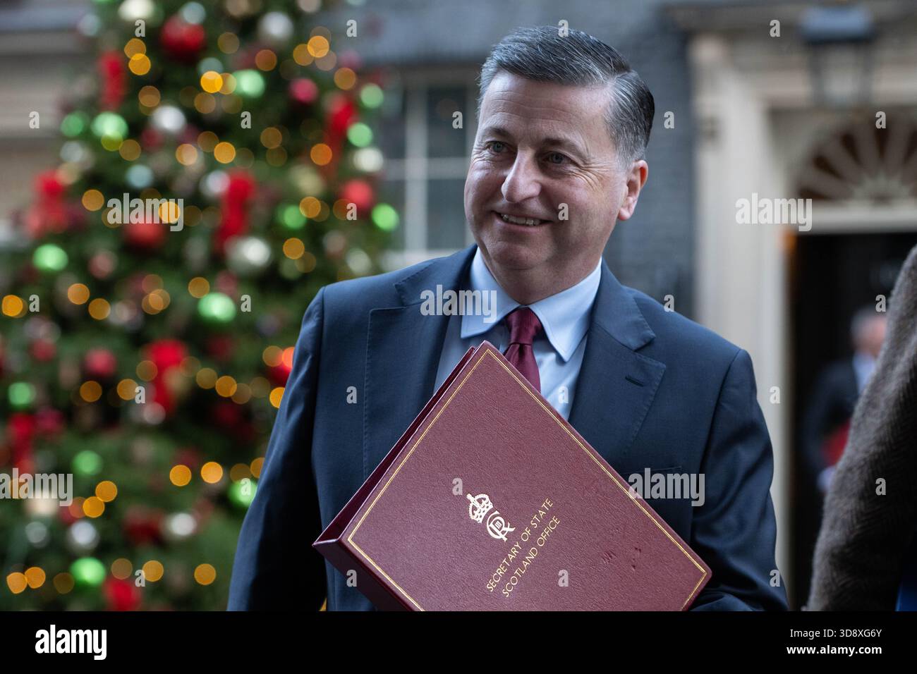 London, England, UK. 2nd Dec, 2025. Secretary of State for Scotland DOUGLAS ALEXANDER, leaves 10 Downing Street after a Cabinet Meeting. (Credit Image: © Thomas Krych/ZUMA Press Wire) EDITORIAL USAGE ONLY! Not for Commercial USAGE! Stock Photo