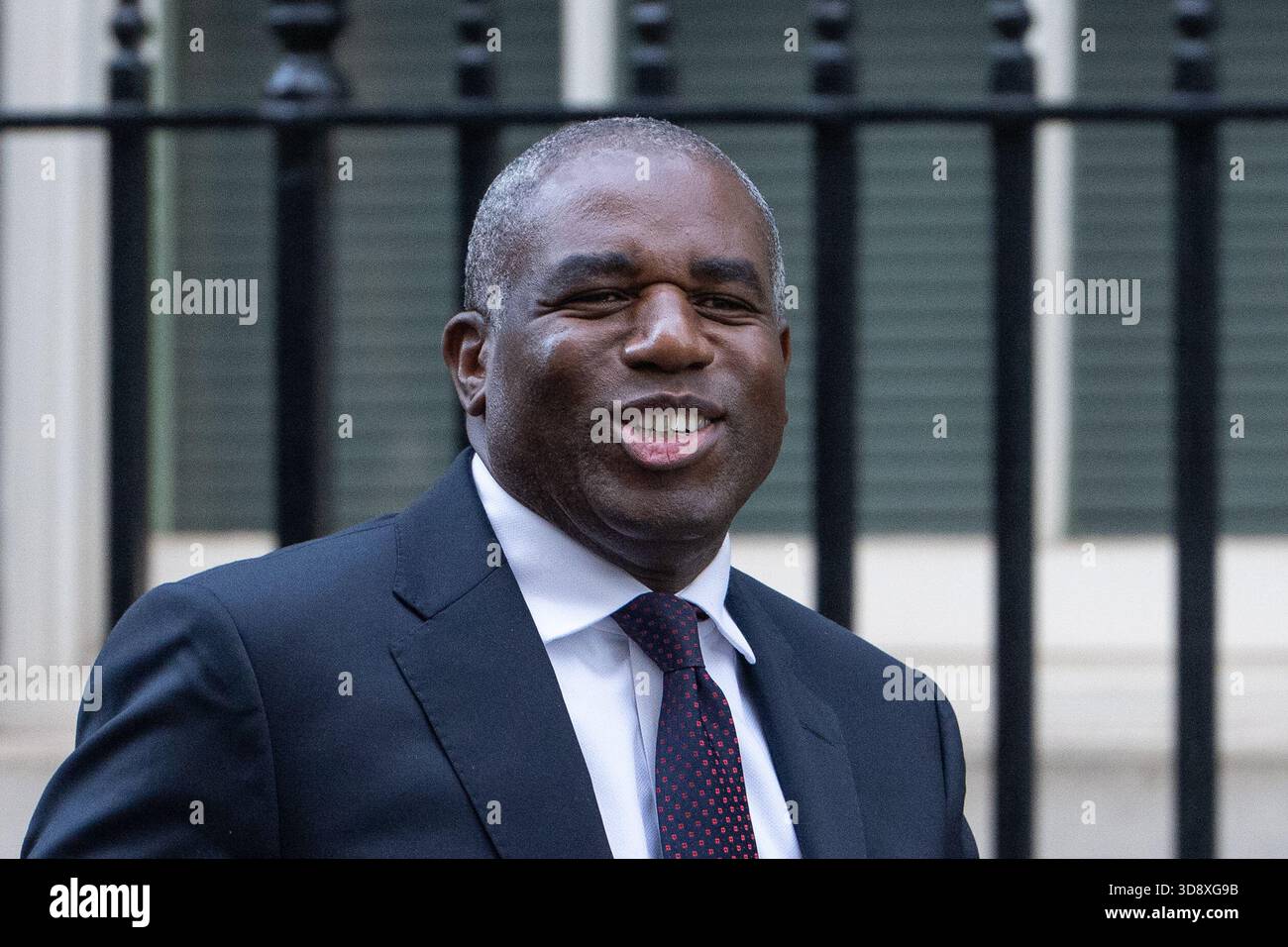 London, England, UK. 2nd Dec, 2025. Deputy Prime Minister and Justice Secretary DAVID LAMMY leaves 10 Downing Street after a Cabinet Meeting. (Credit Image: © Thomas Krych/ZUMA Press Wire) EDITORIAL USAGE ONLY! Not for Commercial USAGE! Stock Photo