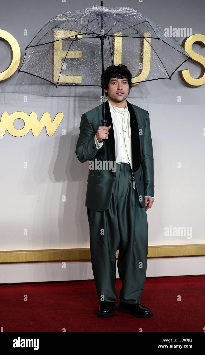 London, UK, 2nd December 2025, Will Sharpe attends the world premiere of Amadeus at the Odeon Luxe Leicester Square, London, UK. Credit Fred Duval / Alamy Live News Stock Photo