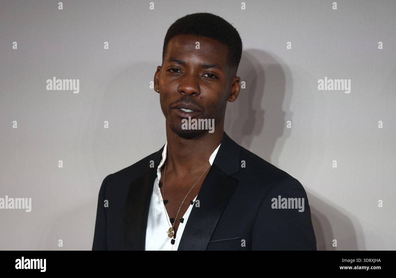 London, UK, 2nd December 2025,  Jyuddah Jaymes attends the world premiere of Amadeus at the Odeon Luxe Leicester Square, London, UK. Credit Fred Duval / Alamy Live News Stock Photo