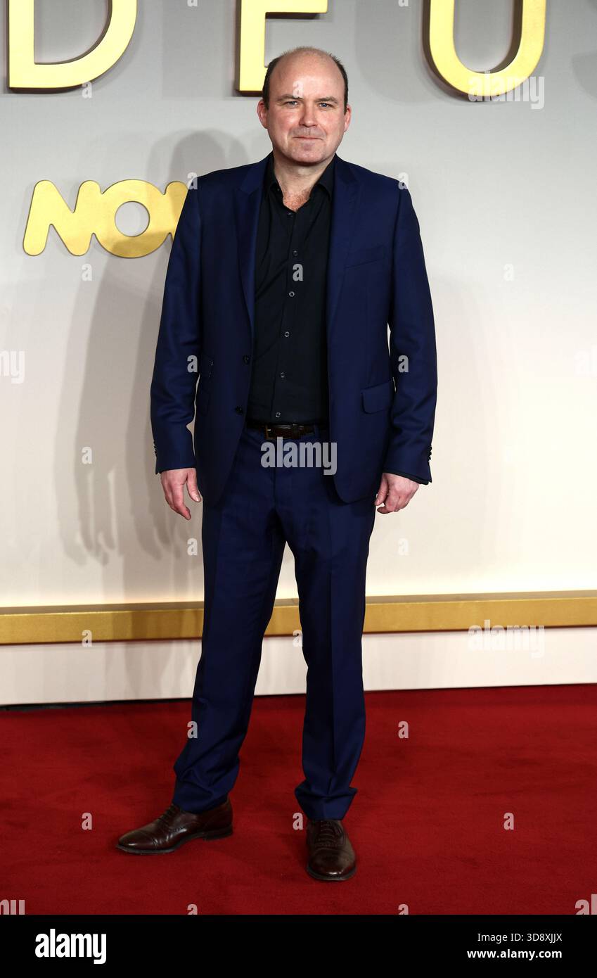 London, UK, 2nd December 2025,  Rory Kinnear  attends the world premiere of Amadeus at the Odeon Luxe Leicester Square, London, UK. Credit Fred Duval / Alamy Live News Stock Photo