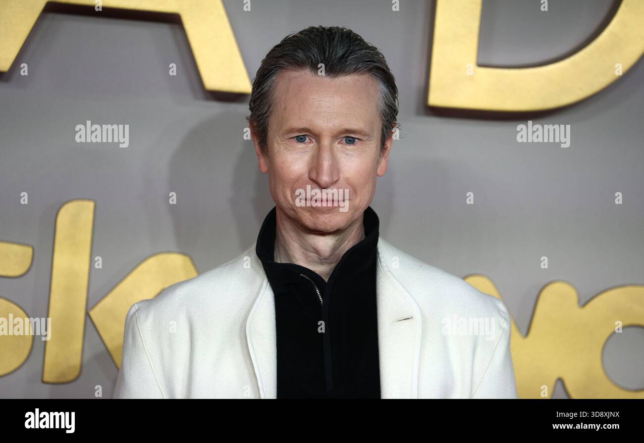 London, UK, 2nd December 2025, Jonathan Aris attends the world premiere of Amadeus at the Odeon Luxe Leicester Square, London, UK. Credit Fred Duval / Alamy Live News Stock Photo
