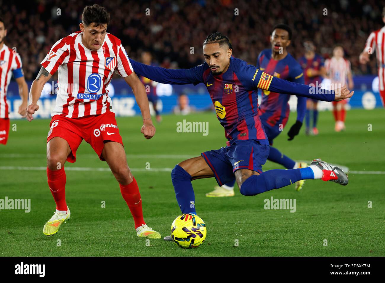 Barcelona Raphinha Atletico Atletico's Defense of the Result