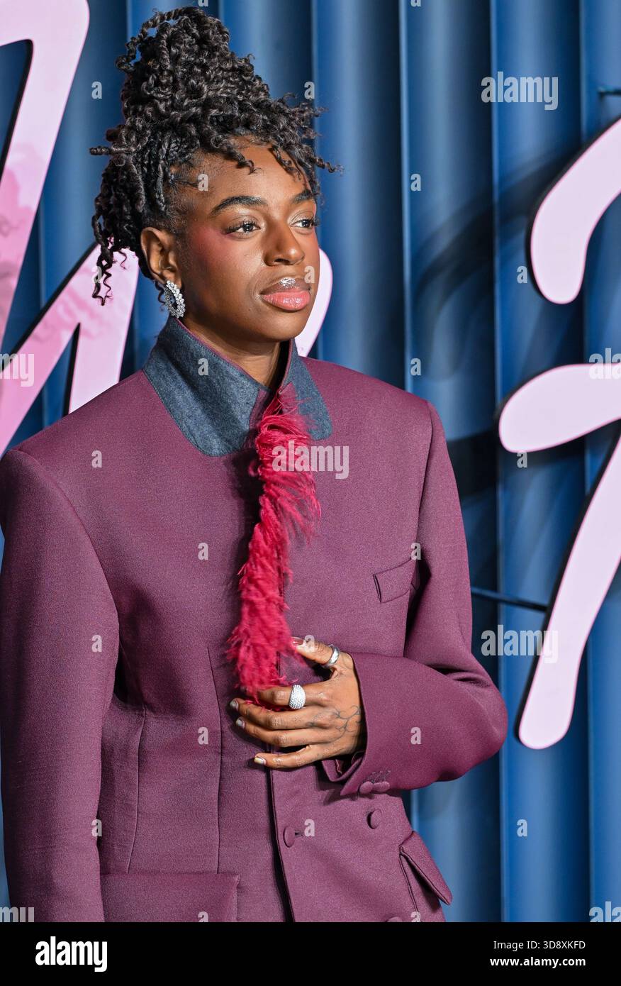 London, UK. 01st Dec, 2025. Cat Burns attends The Fashion Awards 2025 presented by Pandora in association with the British Fashion Council (BFC) at the Royal Albert Hall, London, UK. Credit: LFP/Alamy Live News Stock Photo