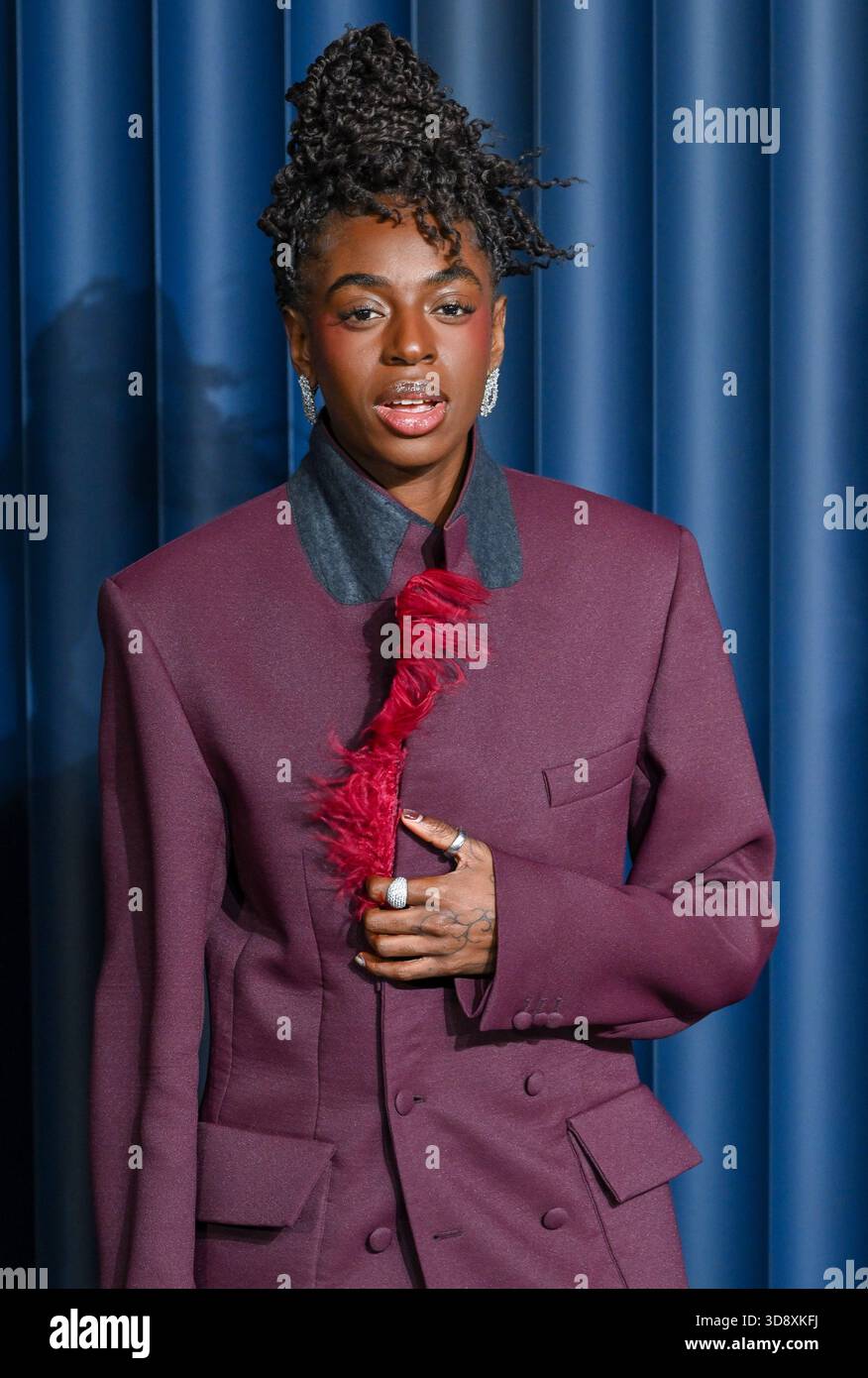 London, UK. 01st Dec, 2025. Cat Burns attends The Fashion Awards 2025 presented by Pandora in association with the British Fashion Council (BFC) at the Royal Albert Hall, London, UK. Credit: LFP/Alamy Live News Stock Photo