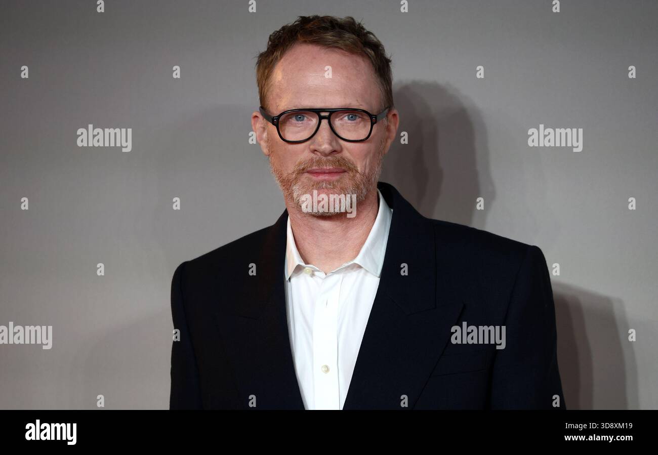 London, UK, 2nd December 2025, Paul Bettany attends the world premiere of Amadeus at the Odeon Luxe Leicester Square, London, UK. Credit Fred Duval / Alamy Live News Stock Photo