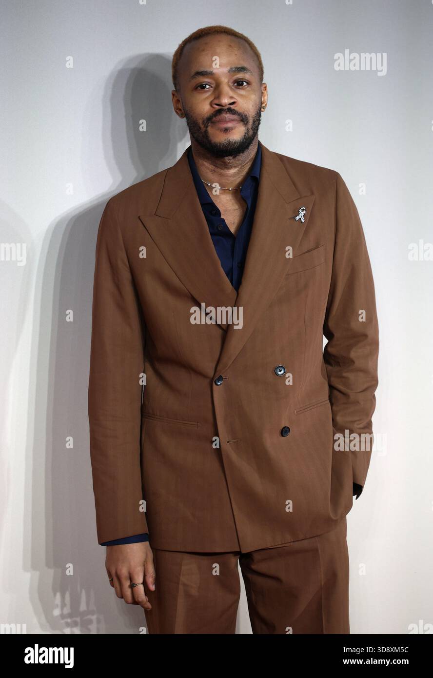 London, UK, 2nd December 2025, Enyi Okoronkwo attends the world premiere of Amadeus at the Odeon Luxe Leicester Square, London, UK. Credit Fred Duval / Alamy Live News Stock Photo