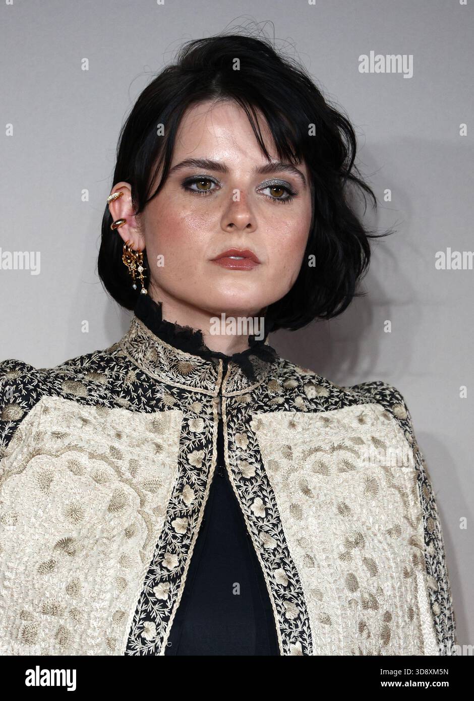 London, UK, 2nd December 2025,  Gabrielle Creevy  attends the world premiere of Amadeus at the Odeon Luxe Leicester Square, London, UK. Credit Fred Duval / Alamy Live News Stock Photo