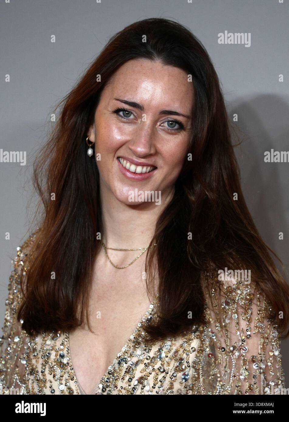 London, UK, 2nd December 2025, Alice Loxton attends the world premiere of Amadeus at the Odeon Luxe Leicester Square, London, UK. Credit Fred Duval / Alamy Live News Stock Photo