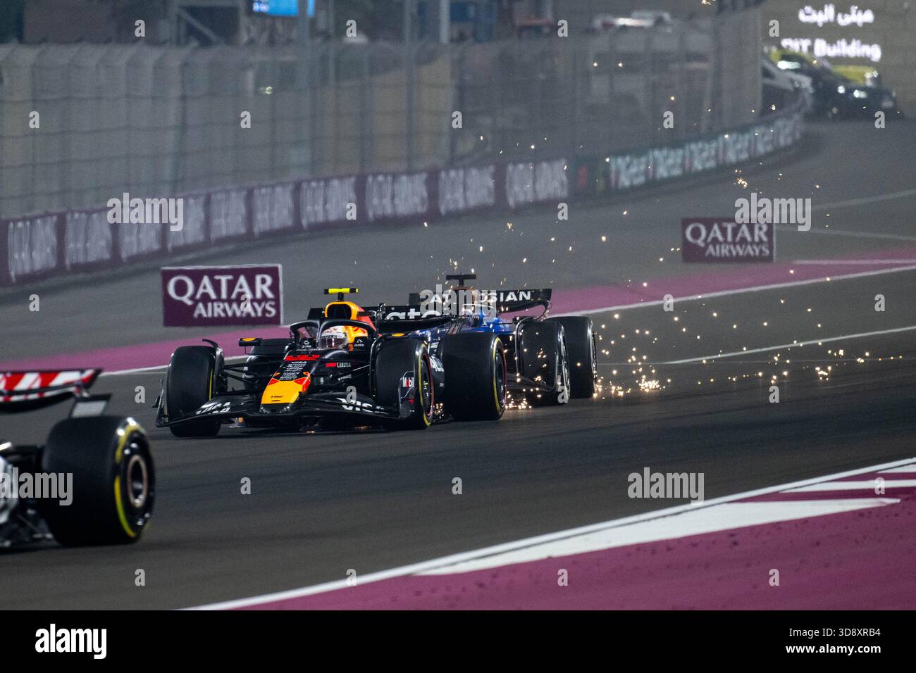 Oracle Red Bull Racing Japan Yuki Tsunoda (Oracle Red Bull Racing, Japan, #22) in the RB21 in front ...