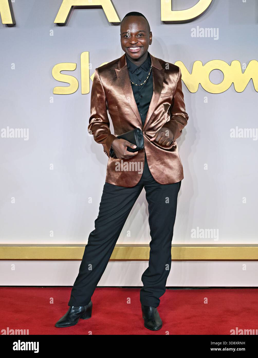 London, UK. 1st Dec, 2025. Will Njobvu at the 'Amadeus' World Premiere at ODEON Luxe Leicester Squar, London, England. (Photo by 李世惠/See Li/Picture Capital) Credit: See Li/Picture Capital/Alamy Live News Stock Photo