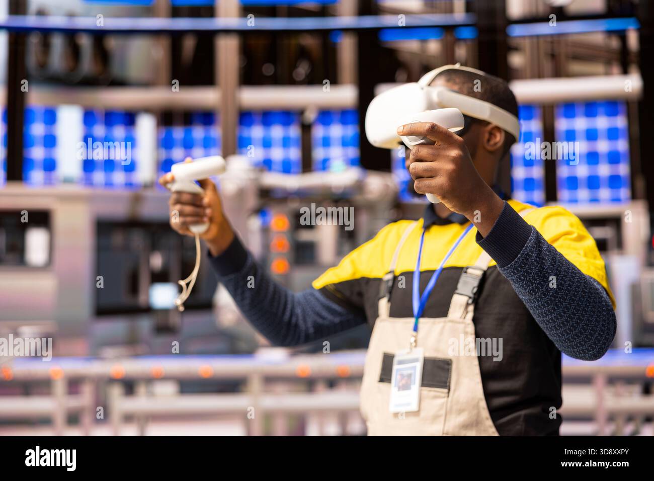 Photovoltaic engineer applies virtual reality tools to create and ...