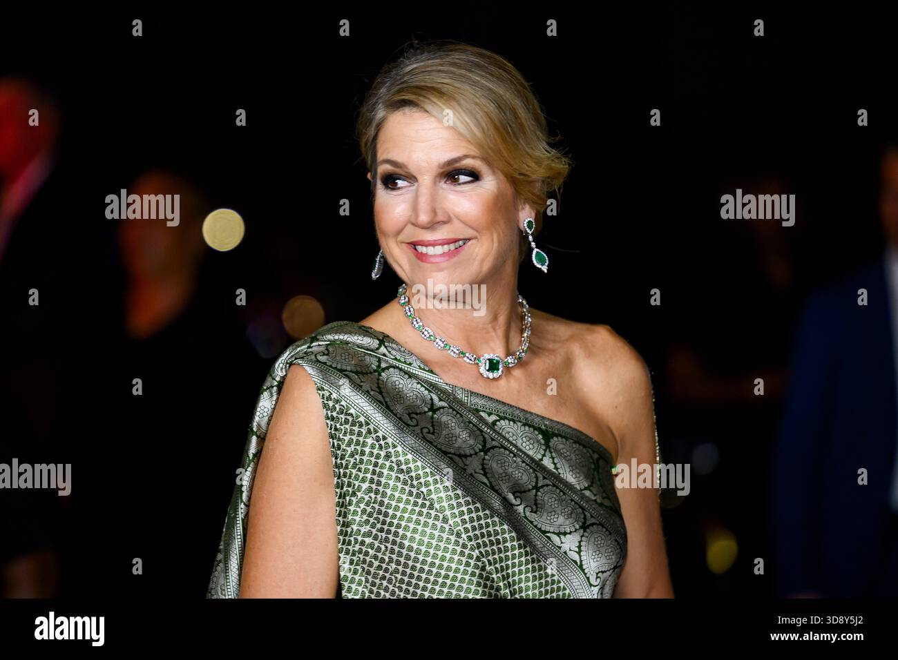 Paramaribo, The Netherlands, 2025-12-02 19:45:22 PARAMARIBO, December 2, 2025, Thalia Theater. King Willem-Alexander and Queen Máxima are paying a state visit to the Republic of Suriname at the invitation of President Jennifer Geerlings-Simons. As a token of appreciation for the hospitality extended, the Royal Couple is offering a cultural program. At the Thalia Theater, Sabrina Starke, a Dutch singer-songwriter of Surinamese descent, will sing her repertoire in collaboration with Surinamese artists. PHOTO: NLBeeld/Patrick van Emst  Credit: NL Beeld / Patrick van Emst Stock Photo