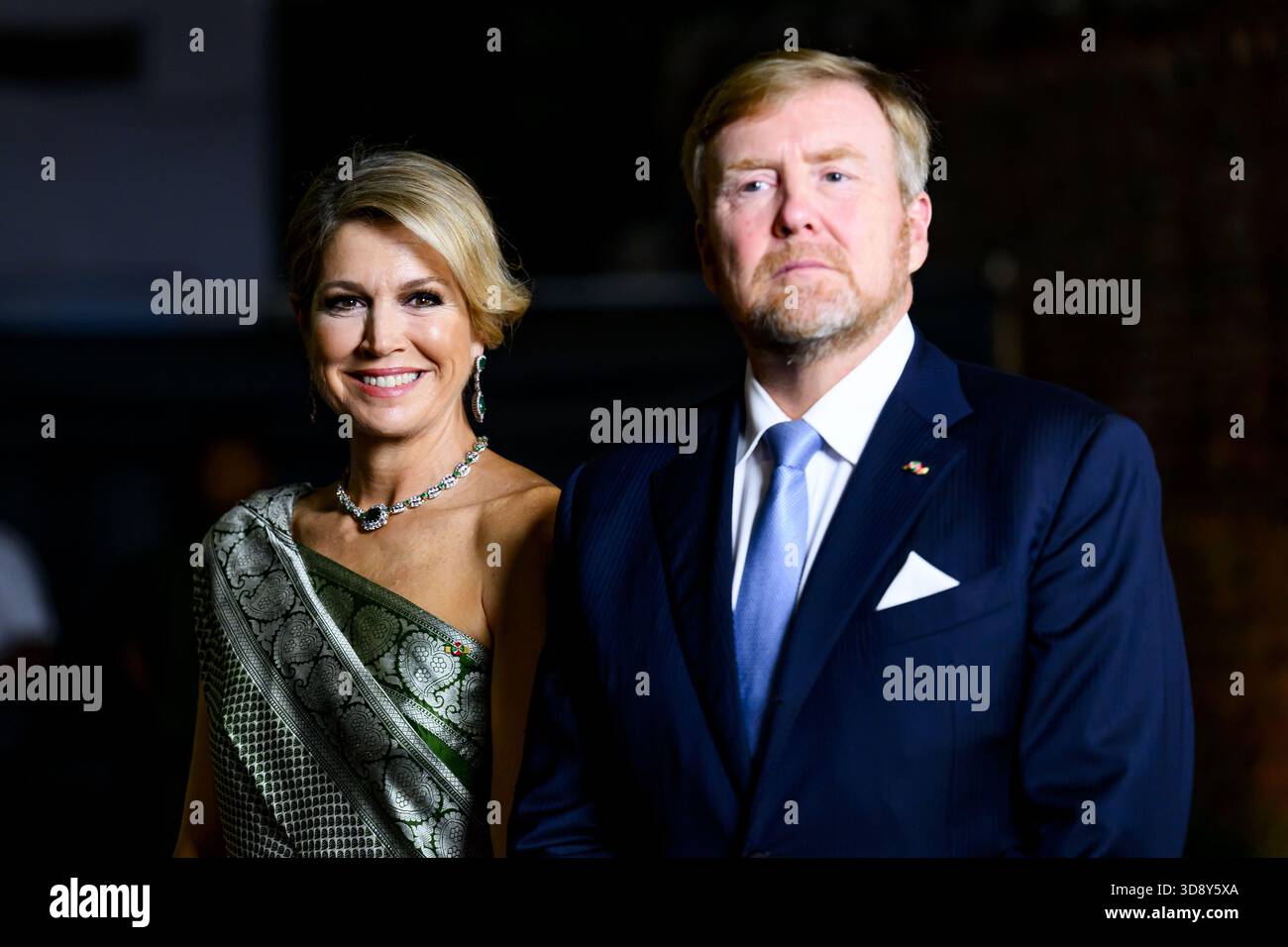 Paramaribo, The Netherlands, 2025-12-02 19:52:16 PARAMARIBO, December 2, 2025, Thalia Theater. King Willem-Alexander and Queen Máxima are paying a state visit to the Republic of Suriname at the invitation of President Jennifer Geerlings-Simons. As a token of appreciation for the hospitality extended, the Royal Couple is offering a cultural program. At the Thalia Theater, Sabrina Starke, a Dutch singer-songwriter of Surinamese descent, will sing her repertoire in collaboration with Surinamese artists. PHOTO: NLBeeld/Patrick van Emst  Credit: NL Beeld / Patrick van Emst Stock Photo