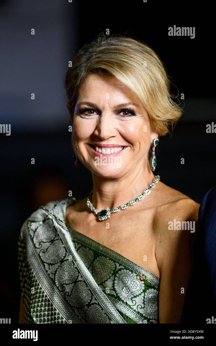 Paramaribo, The Netherlands, 2025-12-02 19:52:18 PARAMARIBO, December 2, 2025, Thalia Theater. King Willem-Alexander and Queen Máxima are paying a state visit to the Republic of Suriname at the invitation of President Jennifer Geerlings-Simons. As a token of appreciation for the hospitality extended, the Royal Couple is offering a cultural program. At the Thalia Theater, Sabrina Starke, a Dutch singer-songwriter of Surinamese descent, will sing her repertoire in collaboration with Surinamese artists. PHOTO: NLBeeld/Patrick van Emst  Credit: NL Beeld / Patrick van Emst Stock Photo