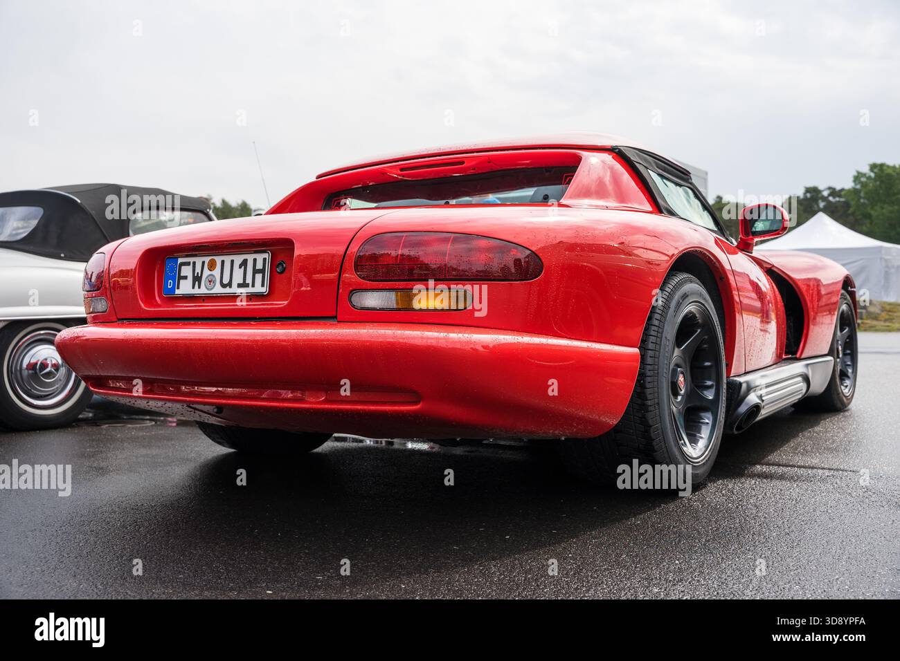 LINTHE, GERMANY - JUNE 08, 2025: The high performance 2-door Dodge ...