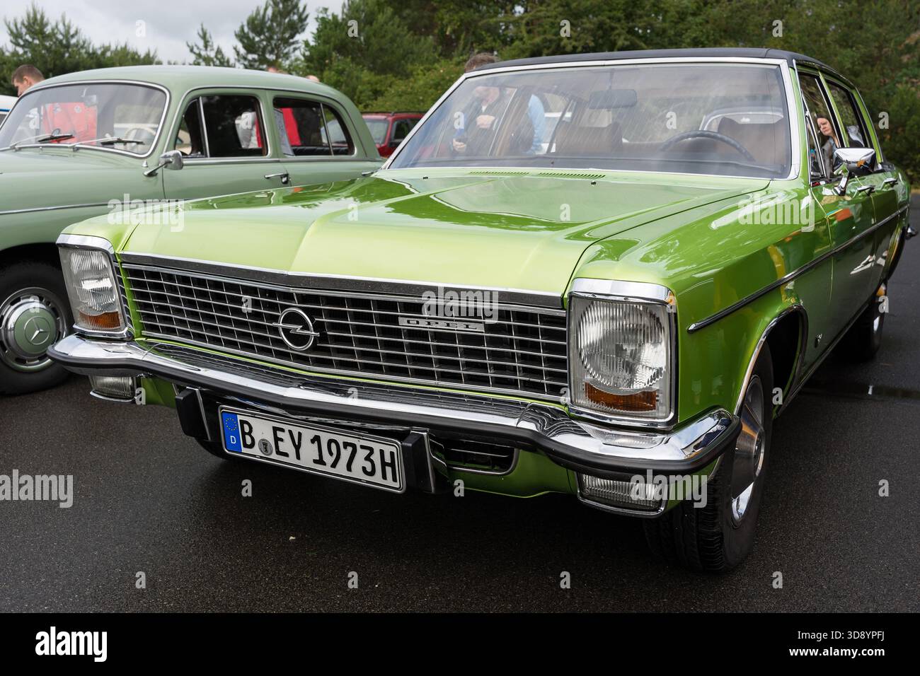 LINTHE, GERMANY - JUNE 08, 2025: The full-size 4-door Opel