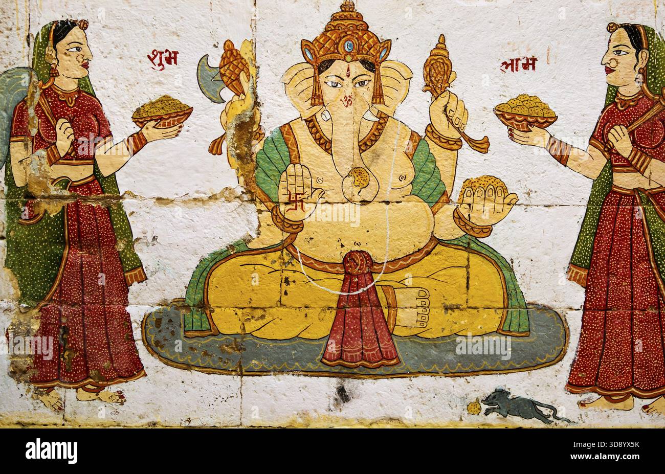 Handicraft painting hindu god hi-res stock photography and images - Alamy