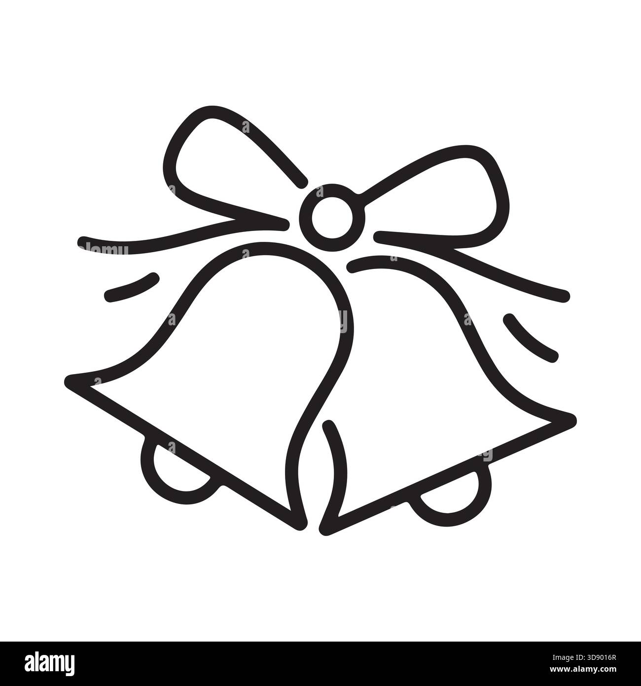 Trendy Wedding Bells 36172420 Vector Art at Vecteezy, image size:1300x1390