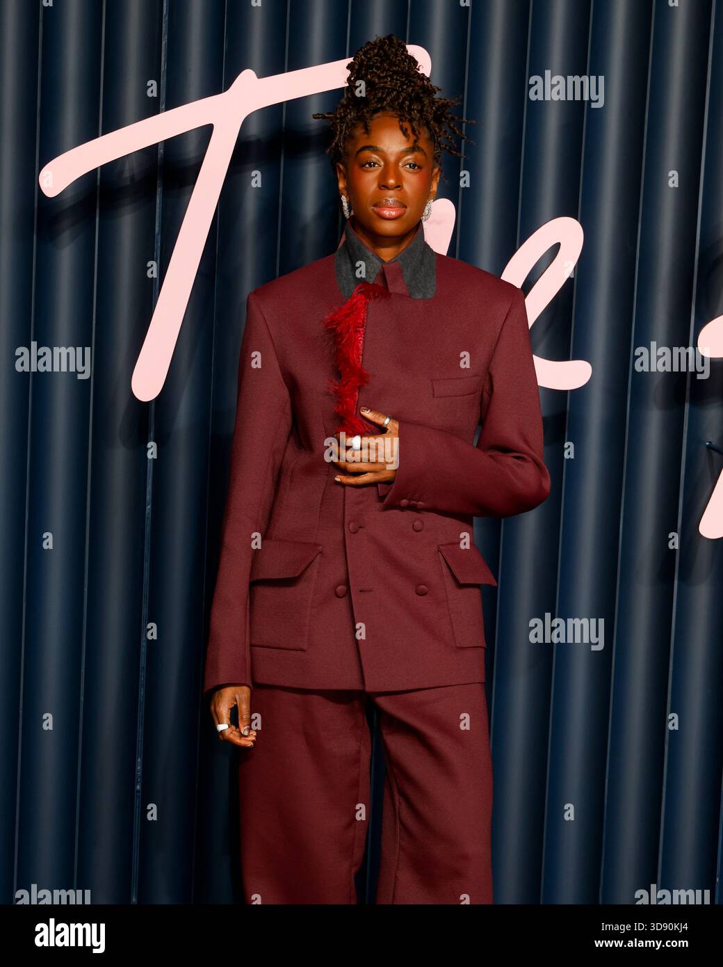 London, UK. 01st Dec, 2025. Cat Burns attends The Fashion Awards 2025 at the Royal Albert Hall in Kensington, London. Credit: SOPA Images Limited/Alamy Live News Stock Photo