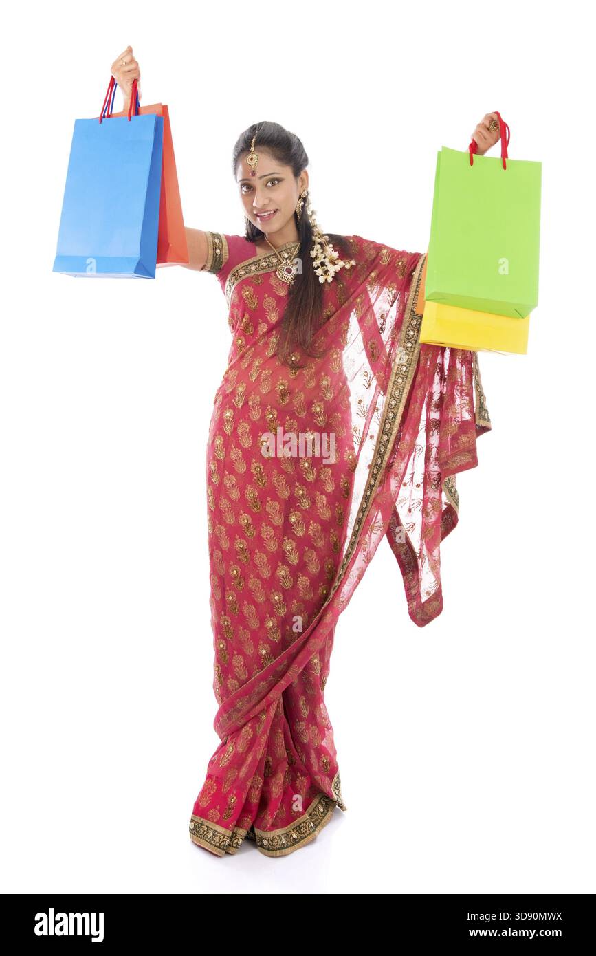 Indian sari shop Cut Out Stock Images & Pictures - Alamy