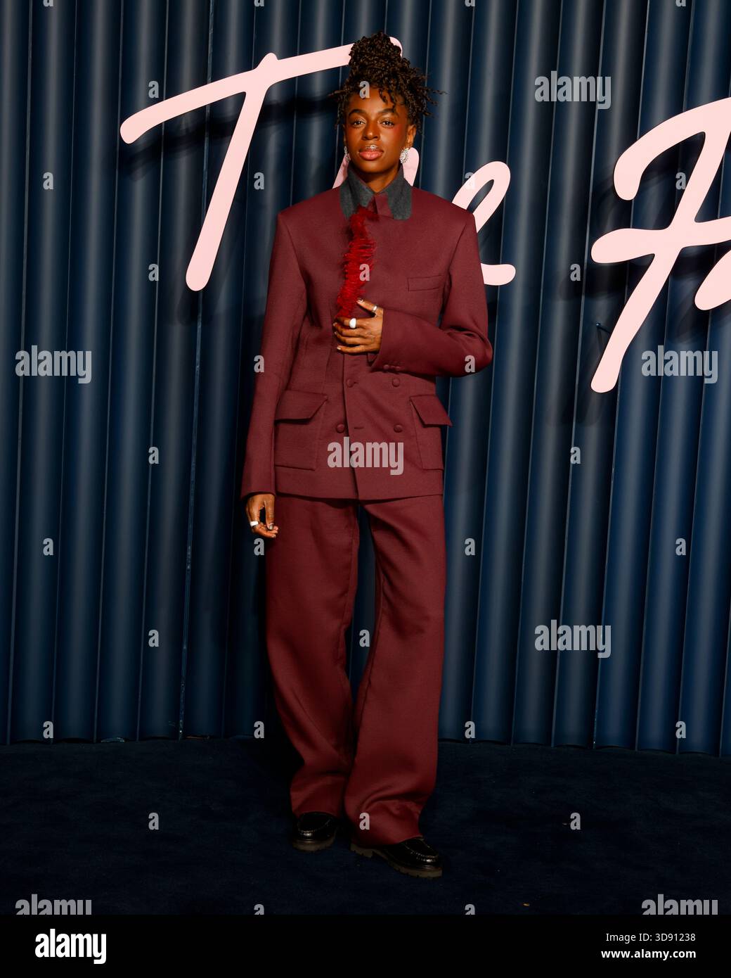London, UK. 01st Dec, 2025. Cat Burns attends The Fashion Awards 2025 at the Royal Albert Hall in Kensington, London. (Photo by Cat Morley/SOPA Images/Sipa USA) Credit: Sipa USA/Alamy Live News Stock Photo