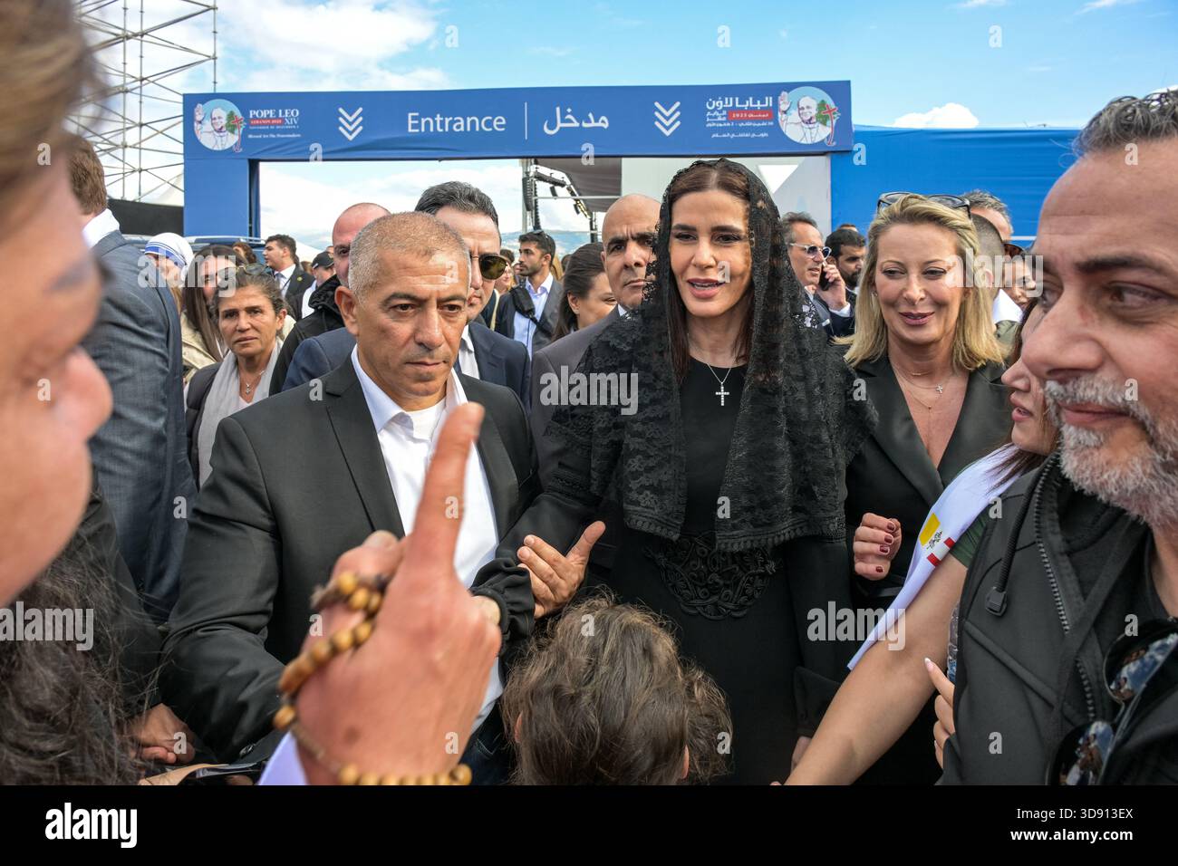 Sethrida Geagea, Member of the Parliament and wife of leader of ...