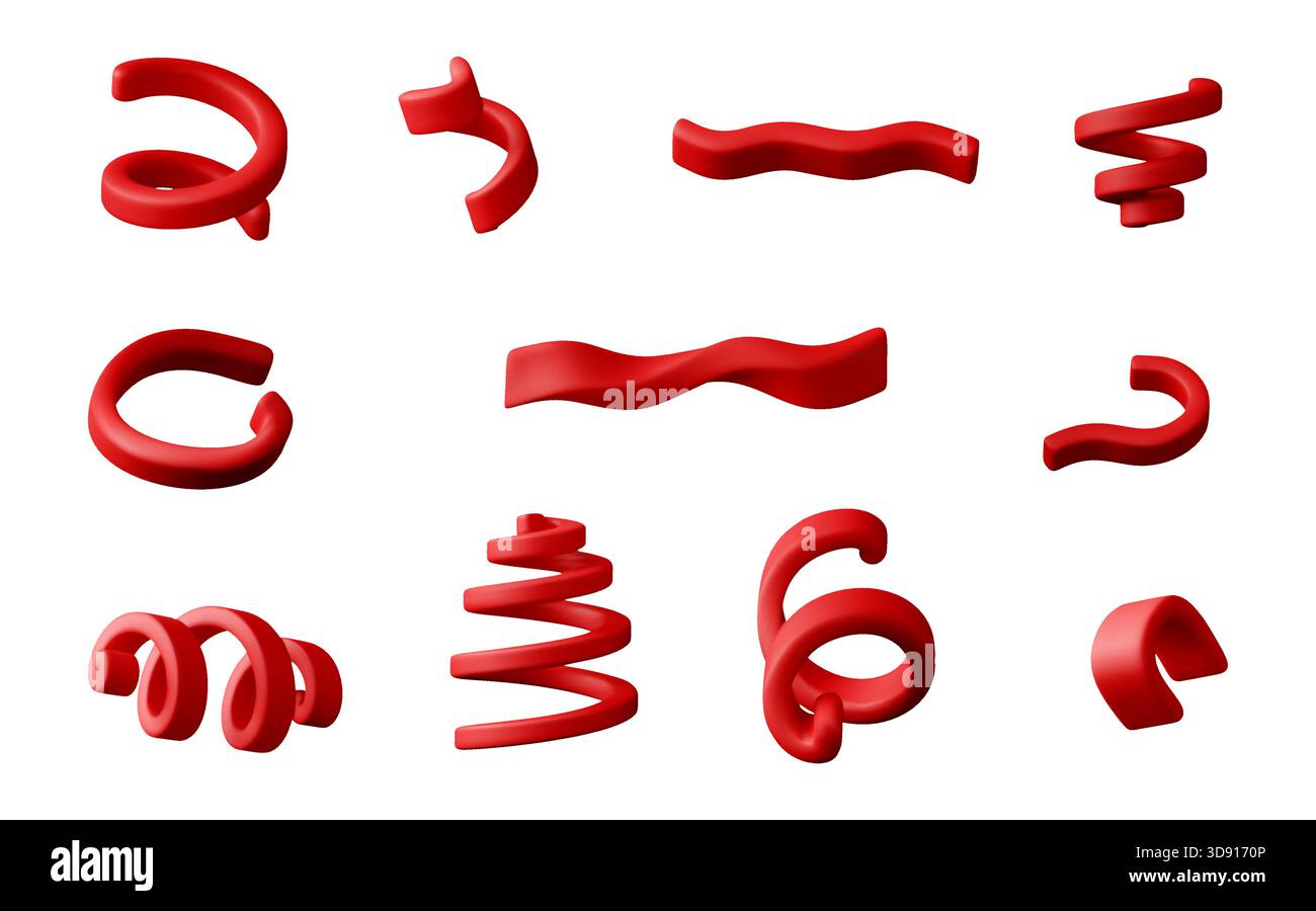 Curve Ribon Pic Clean modern curved ribbon graphic hi-res stock photography and images ...