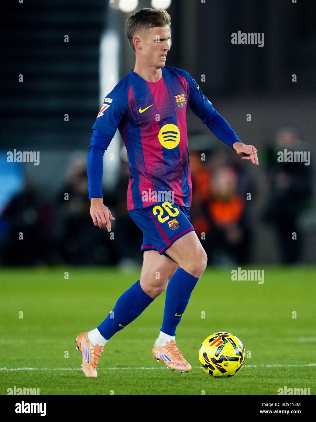 Barcelona, Spain. 03rd Dec, 2025. Dani Olmo of FC Barcelona during the La Liga EA Sports match between FC Barcelona and Atletico de Madrid played at Spotify Camp Nou Stadium on December 2 2025 in Barcelona, Spain. (Photo by Bagu Blanco/PRESSIN) Credit: PRESSINPHOTO SPORTS AGENCY/Alamy Live News Stock Photo