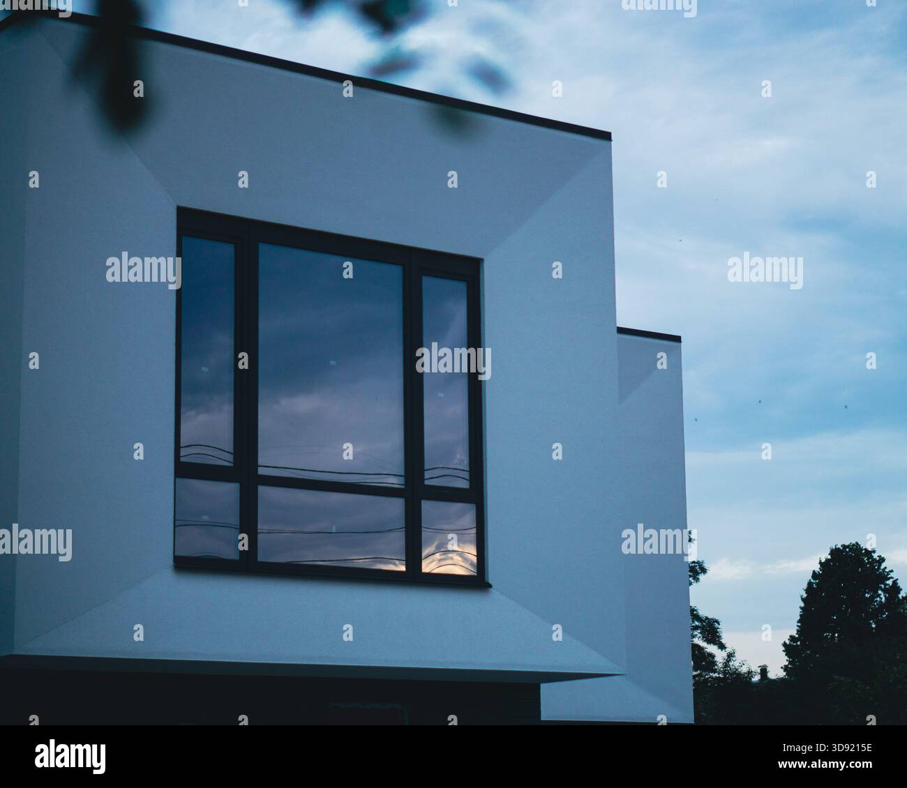 Windows of a newly built modern private house Stock Photo - Alamy