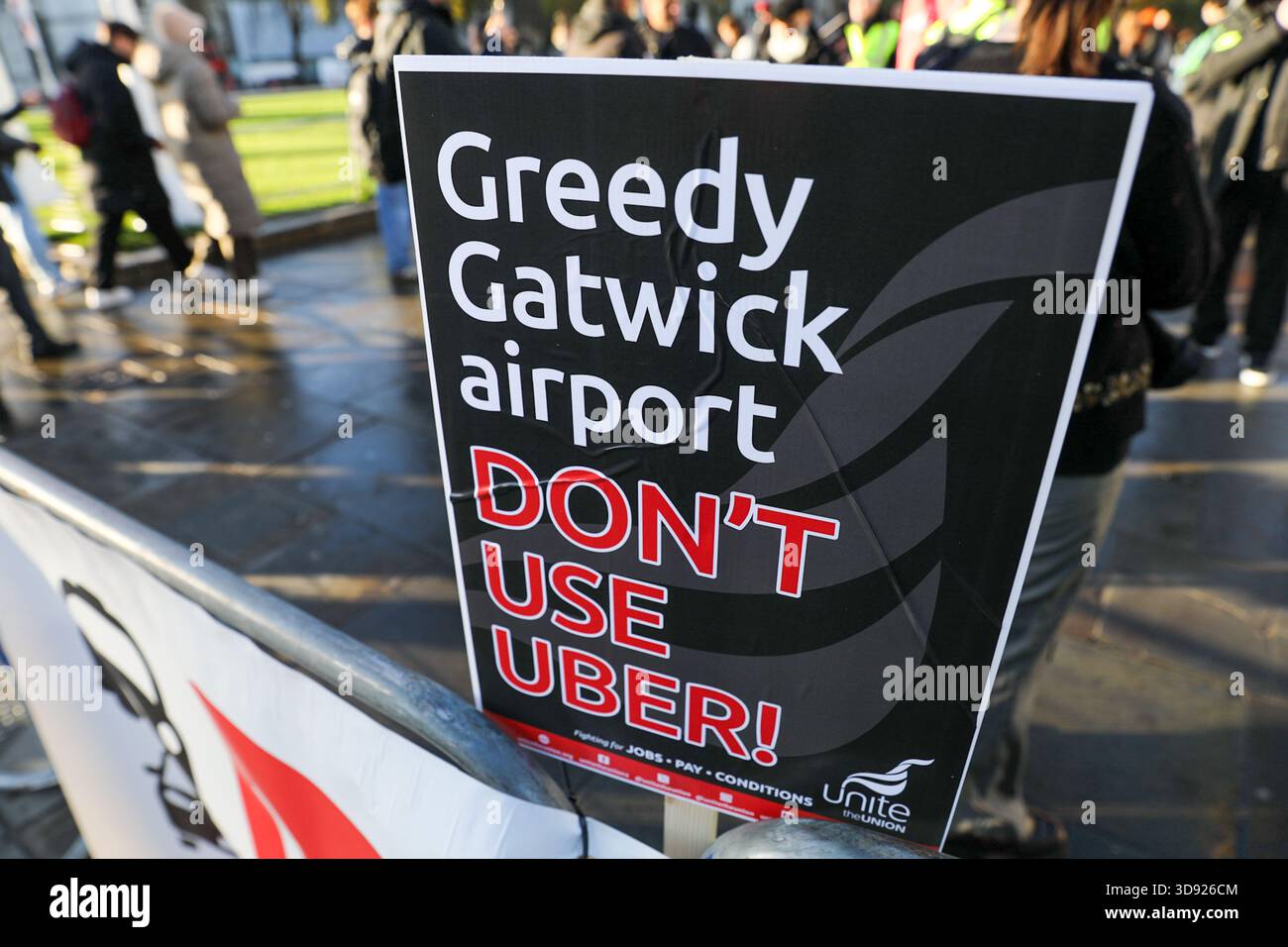 London, UK, 3rd November 2025.  Taxi and private hire drivers protested in Westminster, calling for action on the Casey report's call to end out-of-area licensing. The demonstration, organised by the Unite union, brought together drivers from across the UK who are concerned about regulations, safety, and driver incomes. The key issue is licence shopping—current laws allow drivers to get licensed by any local authority, no matter where they intend to work. Credit:James Willoughby/ALAMY Live News Stock Photo