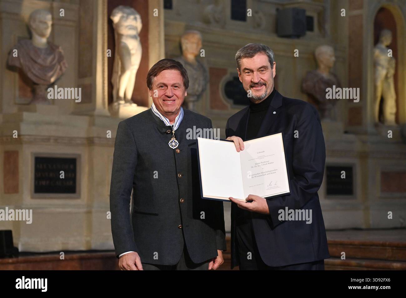 Prof. Dr. Dr. h.c. Ulrich Walter ehem.Astronaut, Markus SOEDER ...