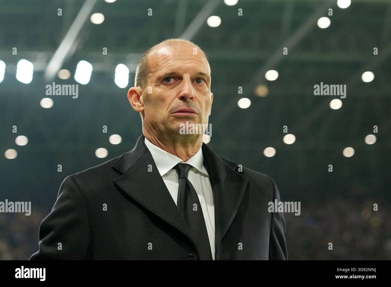 AC Milan’s head coach Massimiliano Allegri during the Serie A soccer ...