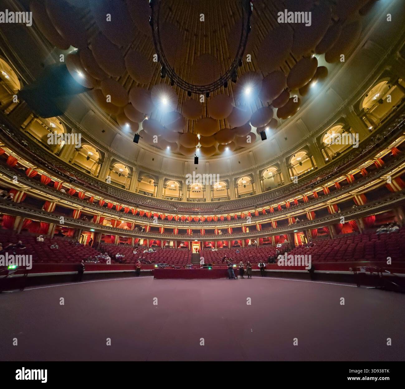 The "Arena" at the Royal Albert Hall, London. Stock Photo