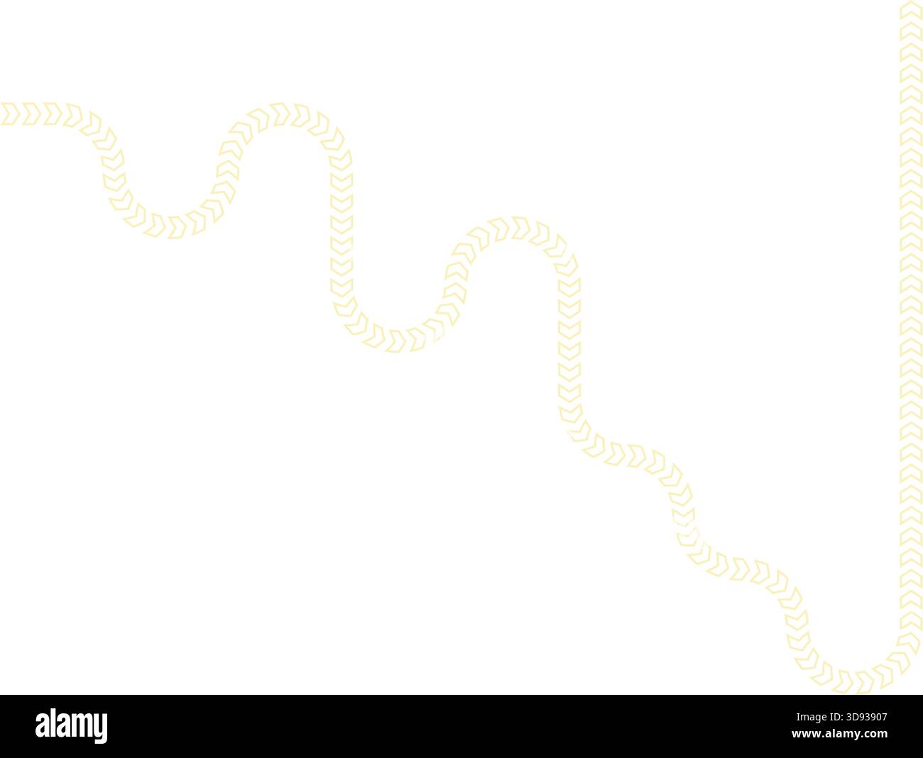 Sequential chevrons generate a flow stream marked by fluid contours ...